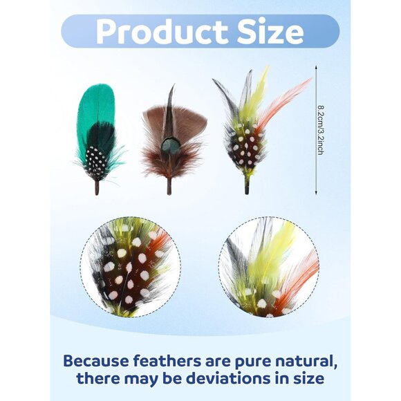 24 Pcs Cowboy Hat Bands Feathers Adjustable Leather Men Women Costume - Picture 3 of 6